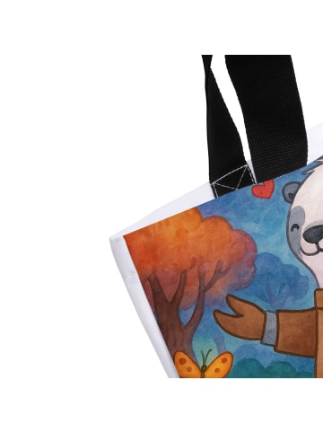 Mr. & Mrs. Panda Tasche Skorpion Astrologie Design ohne Spruch in Weiß