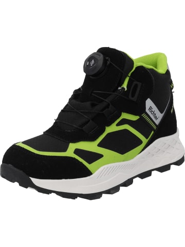 RICHTER Stiefel in black/lime/silver