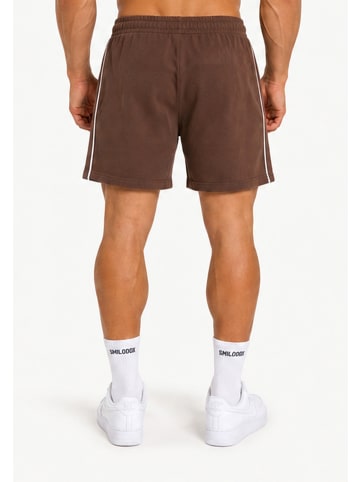 SMILODOX Regular Fit Shorts Calvento in Braun
