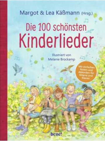 bene! Verlag Buch - Die 100 schönsten Kinderlieder - Mit einfachen Noten und Akkorden f