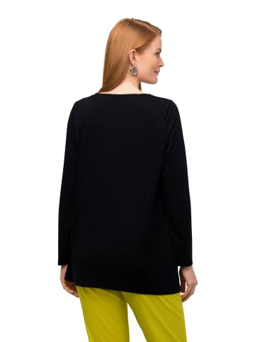 Ulla Popken Shirt in schwarz