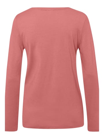 Hanro Longsleeve Sleep & Lounge in sweet pepper