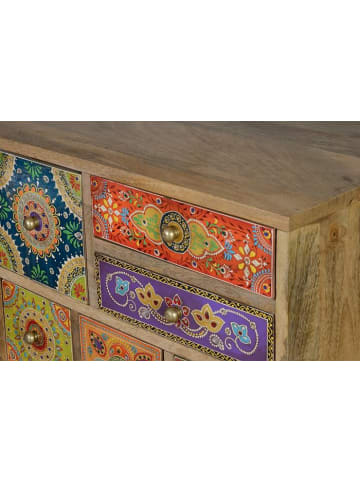 Giner y Colomer Kommode aus Mangoholz handbemalt mehrfarbig in Multicolored