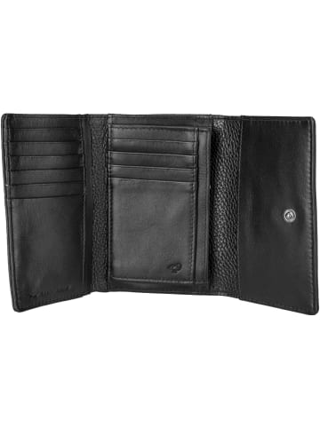Mandarina Duck Geldbörse Mellow Leather Wallet FZP65 in Black