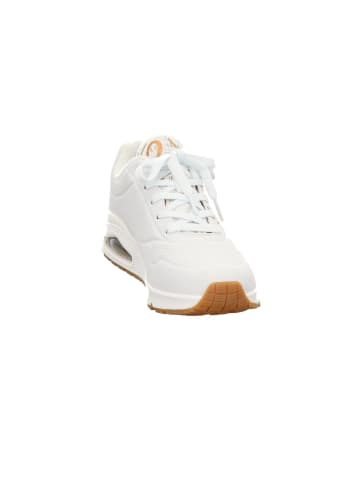 Skechers Sneaker-Low UNO - METALLIC LOVE in white/gold