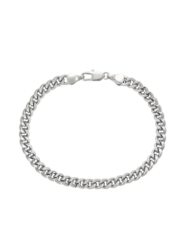 faina Women Curb Chain Link Bracelet in Silver