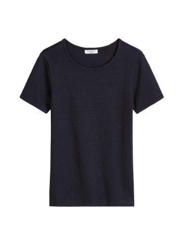 Marc O'Polo DENIM DfC T-Shirt mit Struktur relaxed in Blue Depths
