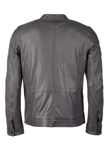 Maze Lederjacke 42024136 in stone grey