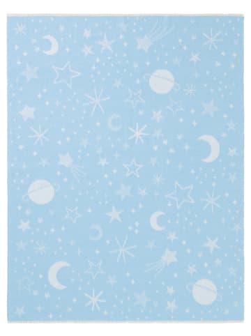 biederlack Babydecke Universe in blau
