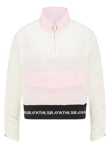 myMO ATHLSR Windbreaker in Weiss Rosa