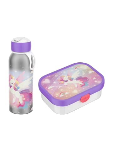Mepal 2er Set Lunchset mit Thermoflasche Campus in Unicorn Glow