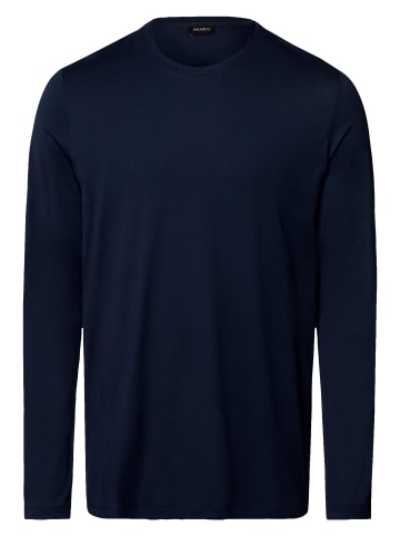 Hanro Schlafanzug Oberteil Night & Day in Deep navy