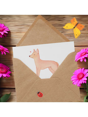 Mr. & Mrs. Panda Deluxe Karte Pharaonenhund Moment mit Spruch in Weiß