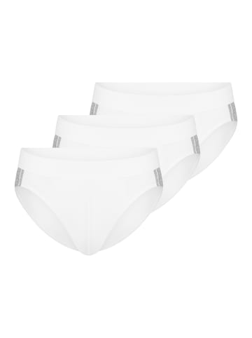 Schiesser Rio Slip / Unterhose 95/5 Stretch - Organic Cotton in Weiß