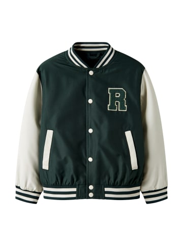 name it Sweatjacke 'Mains Varsity' in grün