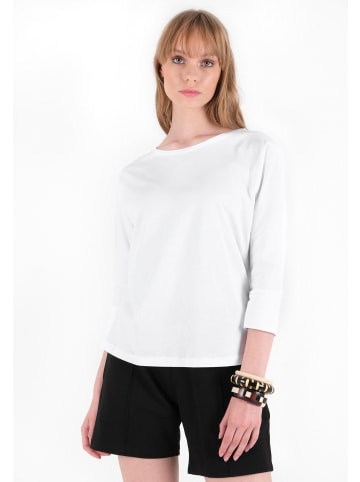 Organication Langarmshirt "WOR15201" in Weiß