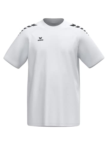 erima Unisex Erwachsene, Erwachsene T-Shirt in weiss/schwarz