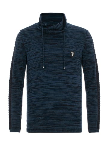 Cipo & Baxx Strickpullover in INDIGO-NAVYBLUE