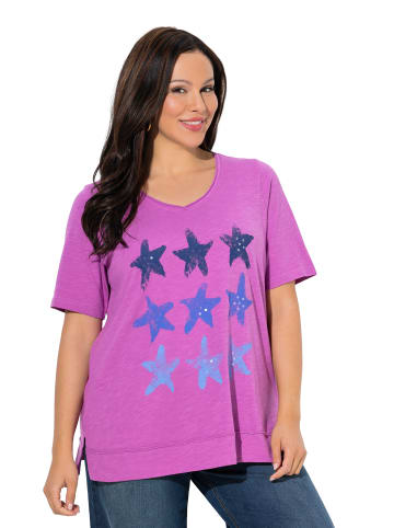 Ulla Popken Shirt in krokus lila