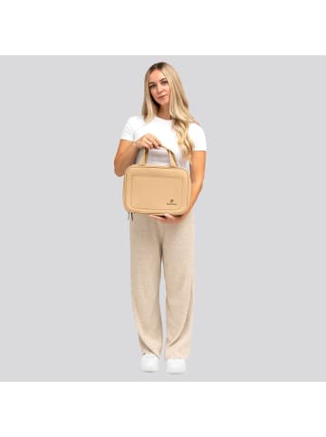 Pactastic Urban Collection Kulturbeutel 33 cm beige