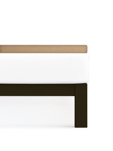 Traumschlaf Spannbettlaken Flausch Frottee in sand