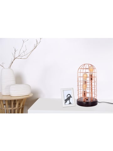 Kayoom Tischlampe Kepler 510 in kupfer