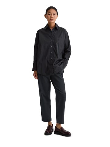 Marc O'Polo Boyfriend Hemdbluse O-Shape in Deep Night Blue