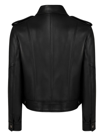 Felix Hardy Lederjacke in Schwarz