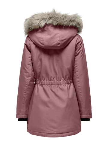 ONLY Langer Parka in Rose Brown 1