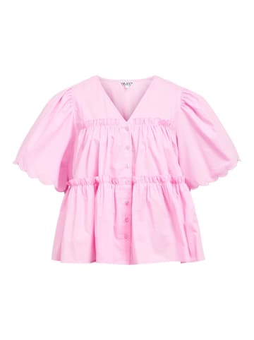 Object Bluse in Pink Frosting