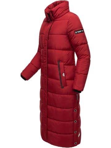 Navahoo Steppmantel Isalie in Dark Red