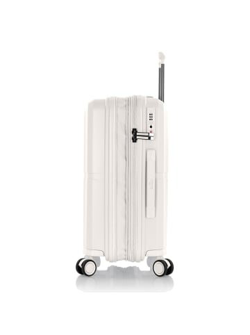 Heys AirLite 4 Rollen Kabinentrolley S 53 cm mit Dehnfalte in white