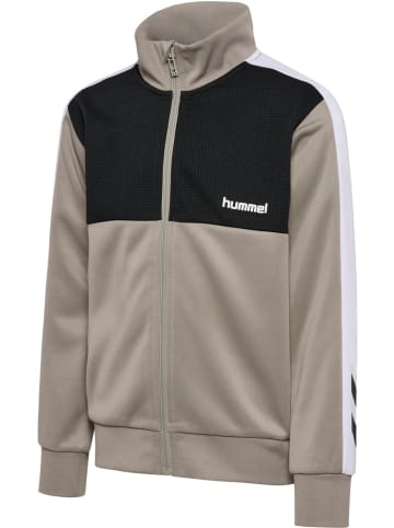 Hummel Kinder Trainingsanzug "Colorblock Tracksuit" in Grau