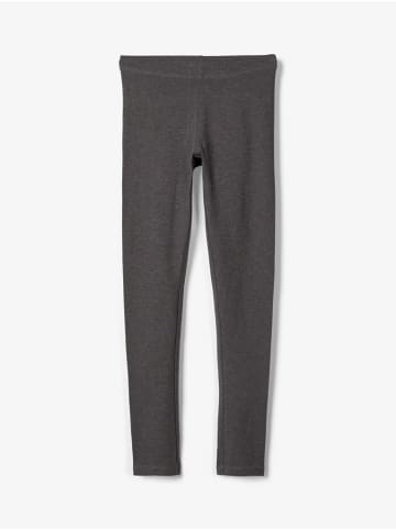 name it Leggings lang in dark grey melange