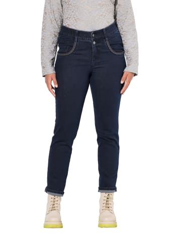 LAURASØN Jeans in dark blue denim