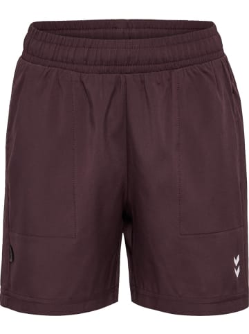 Hummel Kinder Short "Pulse Workout Shorts" in Braun