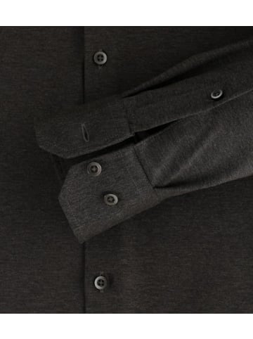 Venti Langarm FreizeitHemd für Herren in anthrazit