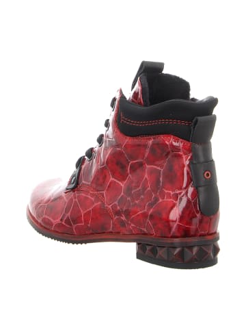 SIMEN Schnürstiefeletten in Rot