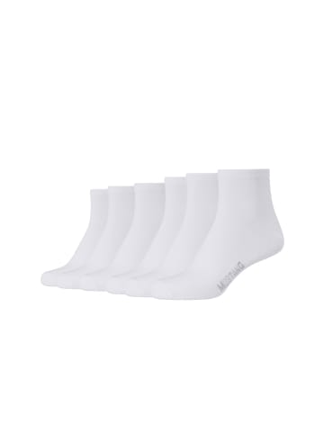 Mustang Kurzsocken 6er Pack white