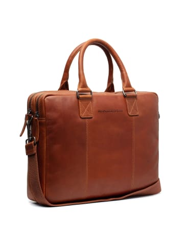 The Chesterfield Brand Fabian Aktentasche Leder 40 cm Laptopfach in cognac