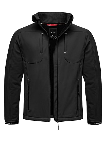 Amaci&Sons Softshelljacke VISALIA in Schwarz