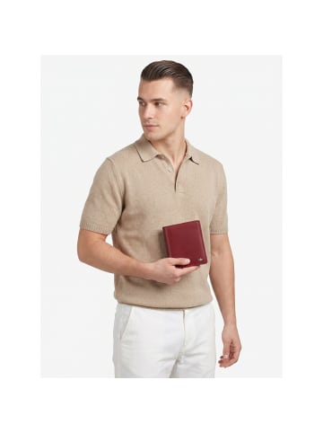 Golden Head Polo Geldbörse RFID Schutz Leder 13 cm rot