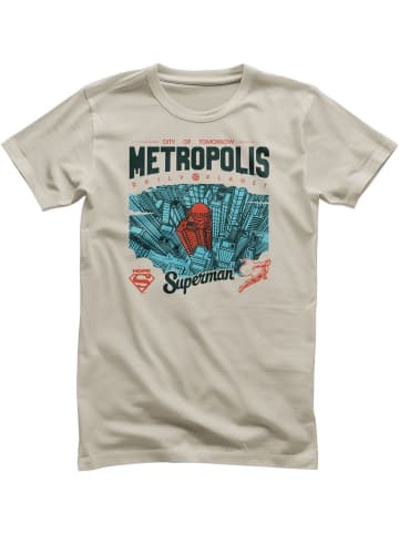 Superman T-Shirt "Metropolis Daily Planet T-Shirt" in Khaki