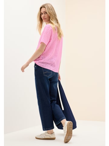 Cecil 'Blusenshirt mit Struktur' Rosa