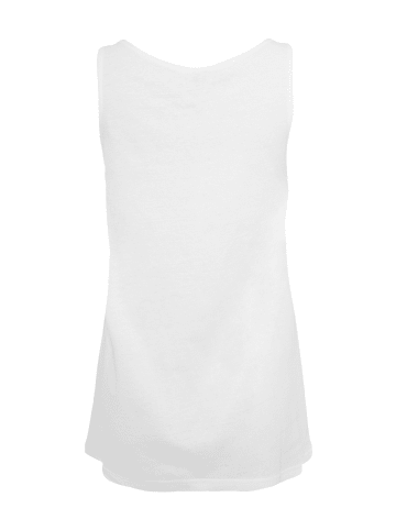 F4NT4STIC Tanktop Kiss Rock Band Army Logo in weiß
