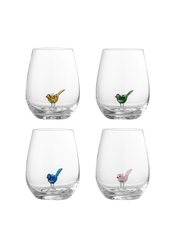 Bloomingville Misa Trinkglas aus 4er Set in klar