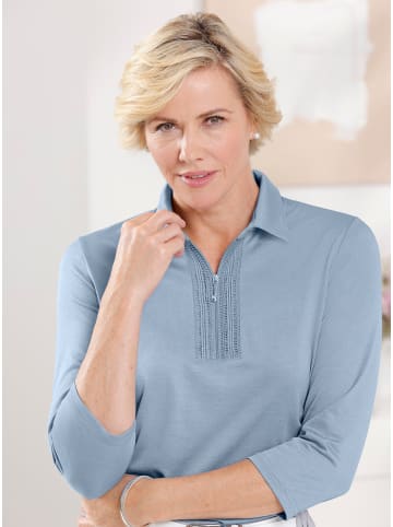 WITT WEIDEN Poloshirt in bleu