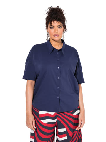 Ulla Popken Hemdbluse in marine