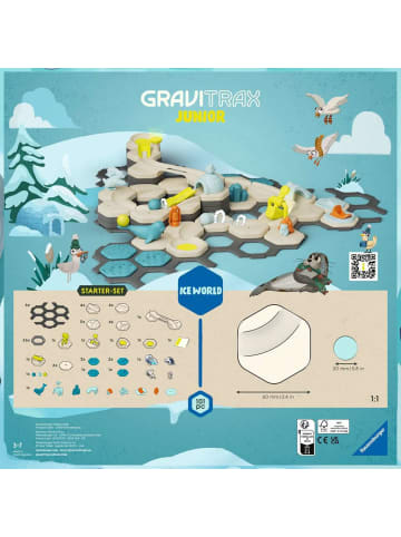 Ravensburger Konstruktionsspiel GraviTrax Junior - Starter-Set L Ice 3-7 Jahre in bunt