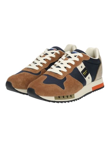 BLAUER USA Sneaker in Braun/Navy